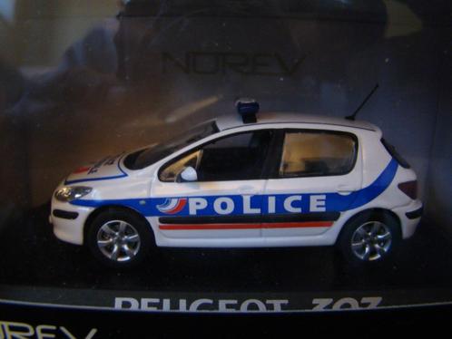 1/43 Norev Peugeot 307 police, Hobby & Loisirs créatifs, Voitures miniatures | 1:43, Comme neuf, Voiture, Norev, Enlèvement ou Envoi