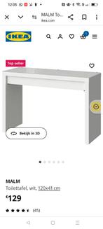 Toilettafel ikea malm, Huis en Inrichting, Ophalen, Nieuw