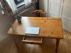 Mooie houten keukentafel en 4 stoelen, Huis en Inrichting, Ophalen, Gebruikt, 50 tot 100 cm, Vier personen