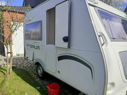 Kleine caravan (-750kg) in nieuwstaat. Nog onder garantie!, Caravans en Kamperen, Caravans, Particulier, tot en met 3, 500 - 750 kg