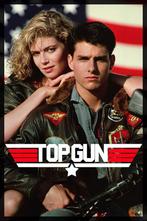 Metalen reclamebord Top Gun - retro vintage mancave, Verzamelen, Ophalen of Verzenden, Zo goed als nieuw, Reclamebord