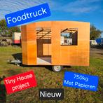 Caravan nieuw 750kg foodtruck pipowagen tiny house tuinhuis, Ophalen, Zo goed als nieuw