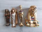 3 Egyptische beelden, Verzamelen, Beelden en Beeldjes, Ophalen of Verzenden, Zo goed als nieuw