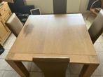 GRATIS - tafel (+6stoelen) vandaag ophalen, Ophalen, Gebruikt, 100 tot 150 cm, 75 cm of meer