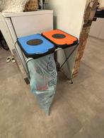 Dubbele vuilzak houder, Huis en Inrichting, Woonaccessoires | Prullenbakken, Ophalen, Gebruikt, Metaal