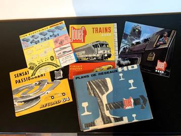 Vintage lot Jouef catalogussen - modeltreinen beschikbaar voor biedingen