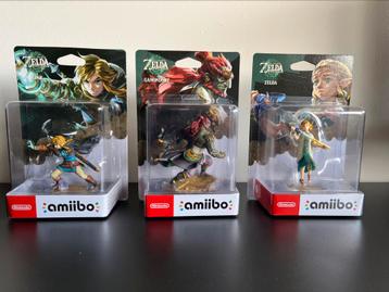 Set van 3 Nintendo Amiibo - Zelda : Tears Of The Kingdom. beschikbaar voor biedingen