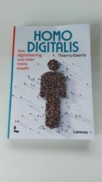 Boek_Homo Digitalis, Ophalen of Verzenden, Nieuw, Overige onderwerpen, Thierry Geerts