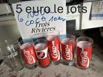 6 verres de coca 5 euro, Ophalen, Glas of Glazen, Overige stijlen, Glas