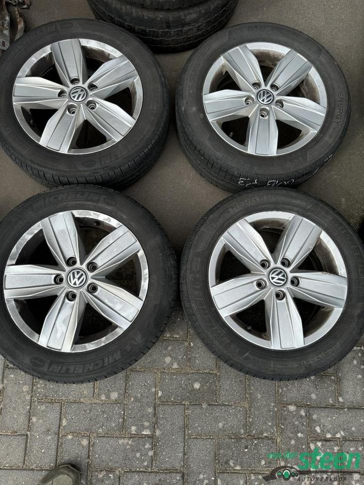Volkswagen Licht Metalen Velgen Zomerbanden set 5 x 112 6J E, Auto-onderdelen, Banden en Velgen, Banden en Velgen, Zomerbanden