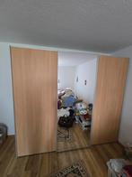 Garde robe 3portes coulissante+miroirs .250cm....