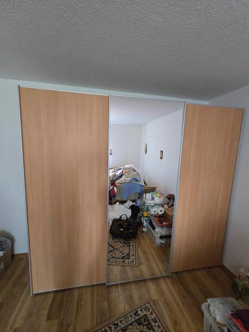 Garde robe 3portes coulissante+miroirs .250cm...., Huis en Inrichting, Woonaccessoires | Lijsten