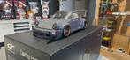 Porsche 911 RWB 964 Akiba Grey 1/18 Gt-Spirit, Hobby en Vrije tijd, Ophalen of Verzenden, Zo goed als nieuw, Auto, Overige merken