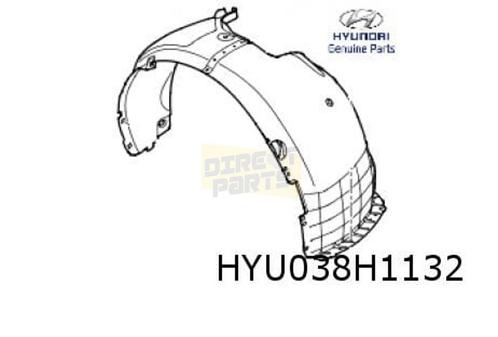 Hyundai i30 (4/17-)  modderkuip voorscherm Rechts Origineel!, Autos : Pièces & Accessoires, Carrosserie & Tôlerie, Garde-boue