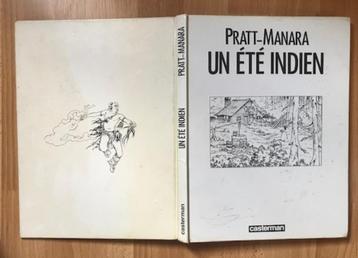 PRATT - MANARA - UN ETE INDIEN, Enlèvement ou Envoi, Utilisé, Pratt - Manara, Une BD