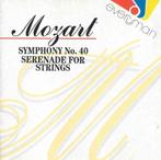 Mozart - Symphony No. 40 - Serenade For Strings, Ophalen of Verzenden