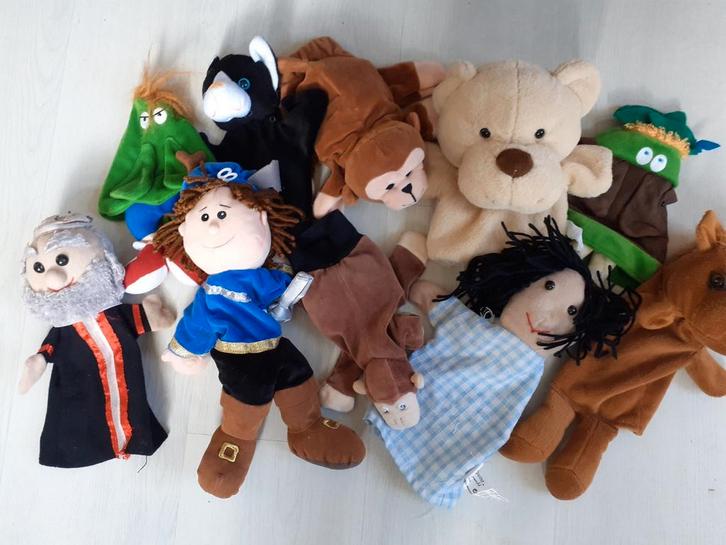 Zachte handpoppen poppenkastpoppen ( D ), Collections, Poupées, Enlèvement ou Envoi