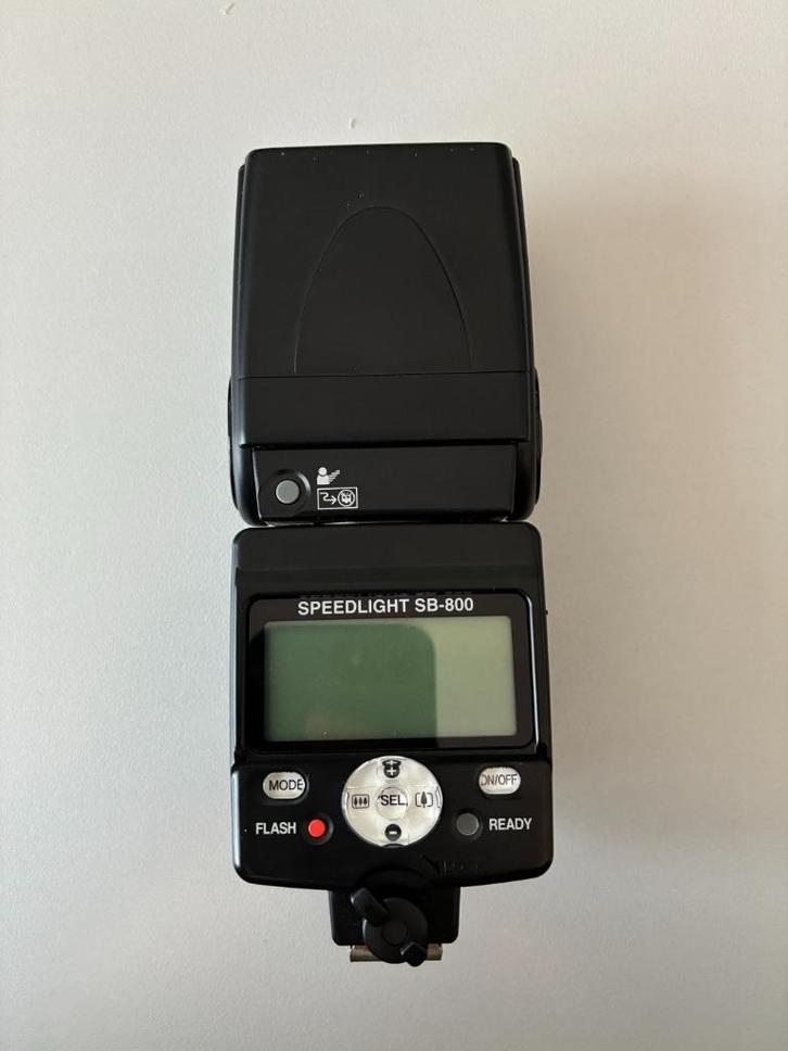 Nikon SB-800 Speedlight, Audio, Tv en Foto, Foto | Flitsers, Zo goed als nieuw, Nikon, Kantelbaar, Ophalen of Verzenden