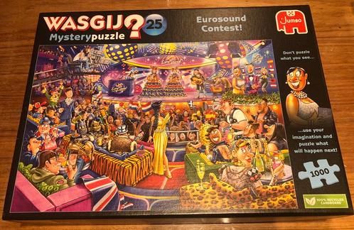 Wasgij - Mystery Puzzle 25 Eurosound contest  - 1.000 stuks, Hobby en Vrije tijd, Denksport en Puzzels, Zo goed als nieuw, Legpuzzel