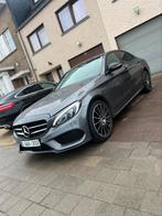 Mercedes C200 model 2018 motor 2.2 pack amg, Automaat, Leder, Dealer onderhouden, Te koop