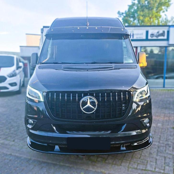 AMG grill zwart - zwart Mercedes Sprinter 2018 - 2025, Auto diversen, Tuning en Styling, Ophalen of Verzenden