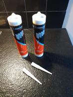 2 nouveaux tubes de joint en silicone blanc (valable 08/2026, Bricolage & Construction, Enlèvement ou Envoi