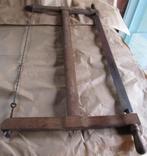 antieke zaag, Ophalen