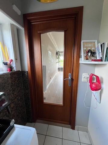 Retro deur, Ophalen, Minder dan 80 cm, Binnendeur, Zo goed als nieuw