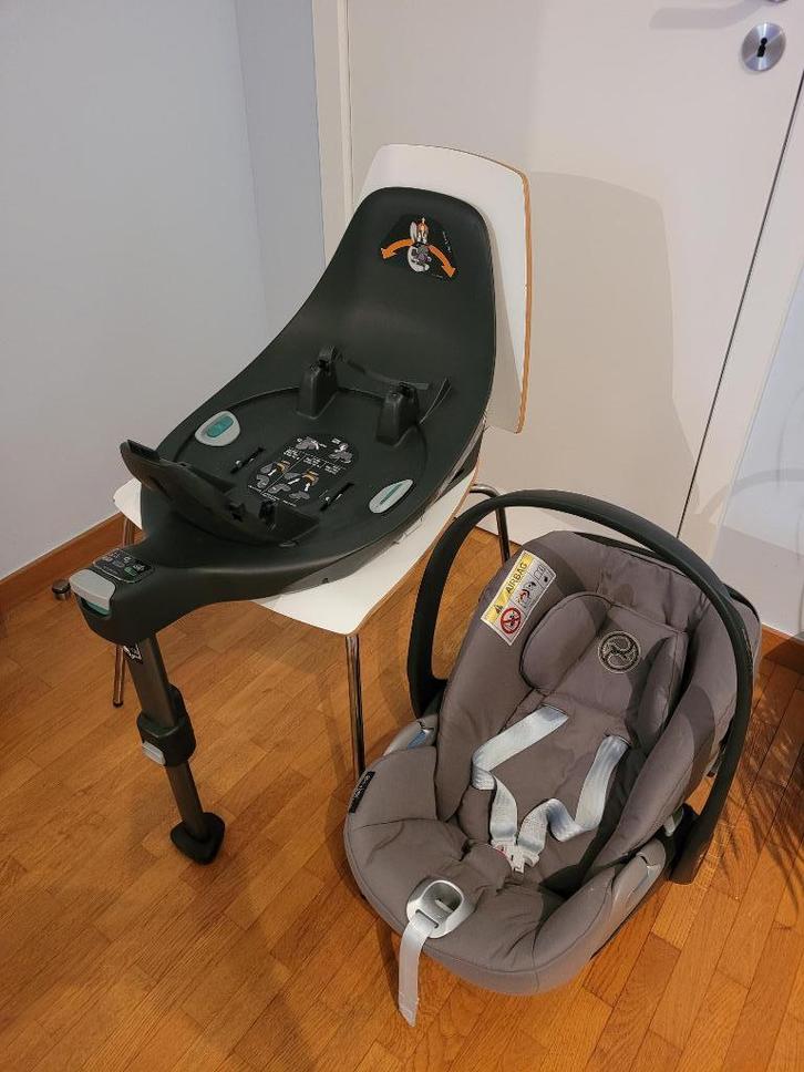 Cybex Cloud G I-Size & Base Z baby-autostoeltje (groep 0), Kinderen en Baby's, Autostoeltjes, Gebruikt, Overige merken, 0 t/m 10 kg