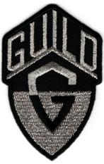 Guild Guitar stoffen opstrijk patch embleem, Verzenden, Nieuw, Kleding