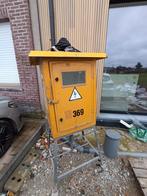 Electriciteit werfkast, geel, 4 stopcontacten, Doe-het-zelf en Bouw, Ophalen, Gebruikt, Overige typen