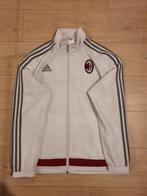 Adidas AC MILAN vest trainingsjack maat L Z.G.A.N, Kleding | Heren, Sportkleding, Maat 52/54 (L), Wit, Ophalen of Verzenden, Zo goed als nieuw
