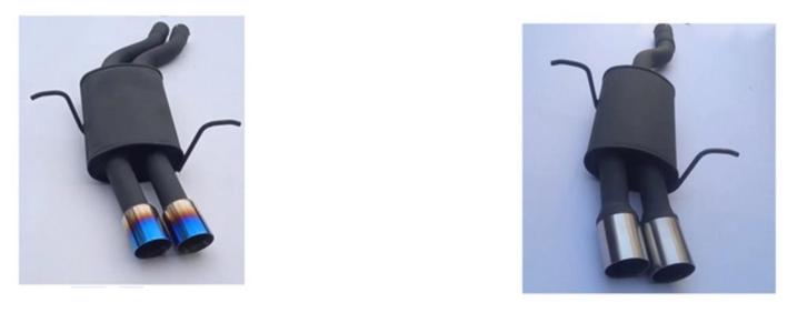 sportuitlaat uitlaat sportdemper demper BMW E46 3er 320 325, Auto-onderdelen, Uitlaatsystemen, BMW, Nieuw, Ophalen of Verzenden