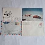 2 Cartes Voeux Expédition Antarctique Belge 1960/61 - TBE, Ophalen
