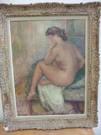 Peinture  signé"Hubert Glansdorff, Antiek en Kunst, Ophalen