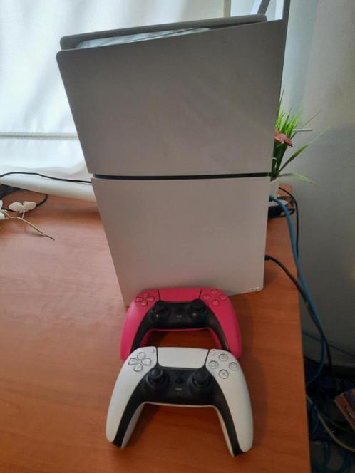 PS5 Slim blanche., Games en Spelcomputers, Spelcomputers | Sony PlayStation 5, Zo goed als nieuw, Playstation 5, Ophalen of Verzenden