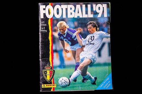 Panini album Football België 1991   -volledig-, Hobby en Vrije tijd, Stickers en Plaatjes, Zo goed als nieuw, Meerdere stickers