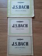 J.S.Bach Orgelwerke 3 delen, Muziek en Instrumenten, Bladmuziek, Gebruikt, Ophalen
