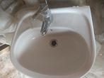 Lavabo met Grohe kraan, Ophalen, Gebruikt, Wasbak of Wastafel