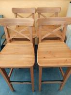 4 barkrukken ikea, Huis en Inrichting, Barkrukken, Ophalen, Gebruikt