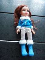 poppen: Elfje 38cm hoog/ pop(blauw jasje) 33 cm, Kinderen en Baby's, Speelgoed | Poppen, Ophalen, Gebruikt