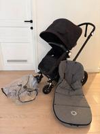 Bugaboo Cameleon Chevron Black + voetenzak, Kinderen en Baby's, Ophalen, Gebruikt, Bugaboo, Verstelbare duwstang
