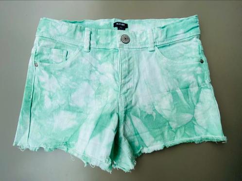 Short en jean vert Tie Dye Kiabi 152 NEW, Enfants & Bébés, Vêtements enfant | Taille 152, Neuf, Fille, Pantalon, Enlèvement ou Envoi