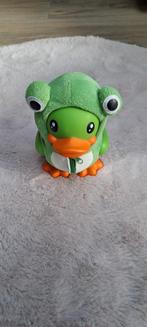 Spaarpot eend verkleed als kikker, Verzamelen, Ophalen, Zo goed als nieuw