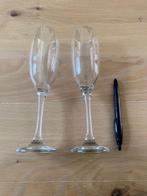 2 XL- zeer stevige - Champagne glazen, Verzamelen, Ophalen of Verzenden, Nieuw, Champagne