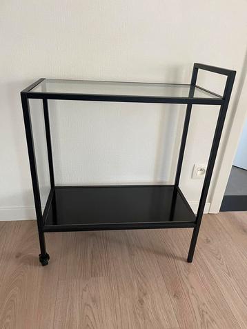 Dranken tafel/ trolley, Ophalen, Zo goed als nieuw, Metaal