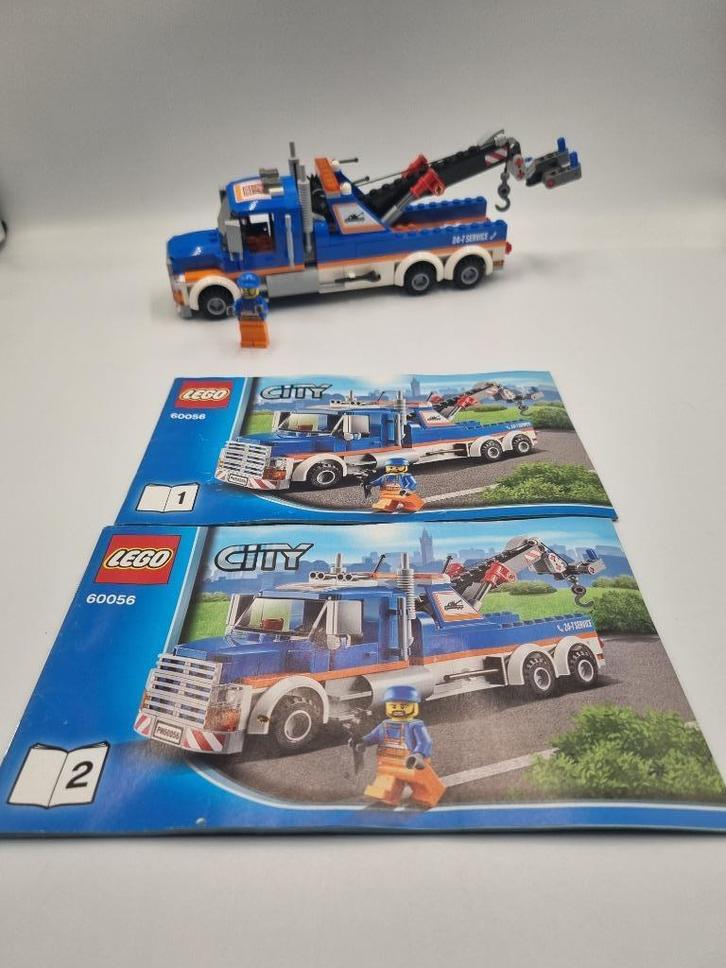Lego City 60056 Tow Truck, Kinderen en Baby's, Speelgoed | Duplo en Lego, Zo goed als nieuw, Lego, Complete set, Ophalen of Verzenden