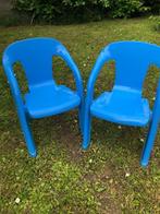 2 kindertuinstoelen, Ophalen, Kunststof, Stapelbaar
