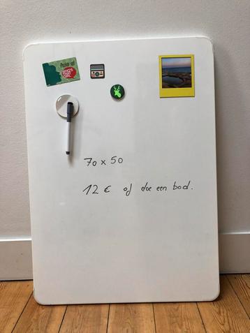 Whiteboard/magneetbord beschikbaar voor biedingen