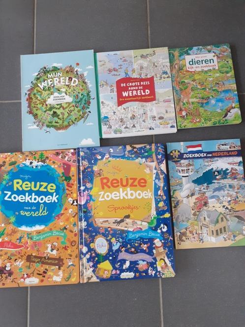 6 zoekboeken, Livres, Livres pour enfants | Jeunesse | Moins de 10 ans, Utilisé, Fiction général, Enlèvement ou Envoi